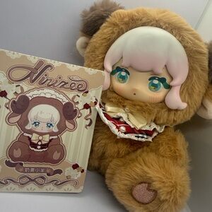 NiniZoo Brown and Cream Plush Doll